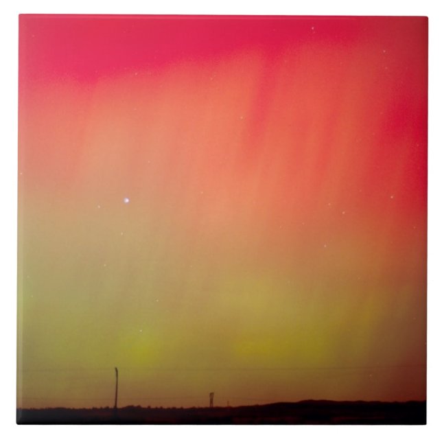 EUA, Idaho. Aurora boreal, luzes do norte às 2 (Frente)
