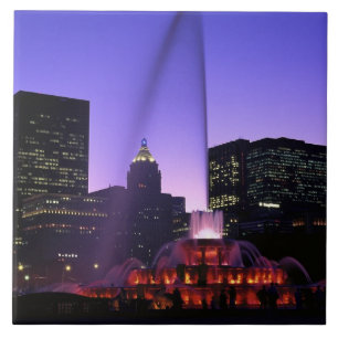 EUA, IL, Chicago. Fonte Buckingham em Grant