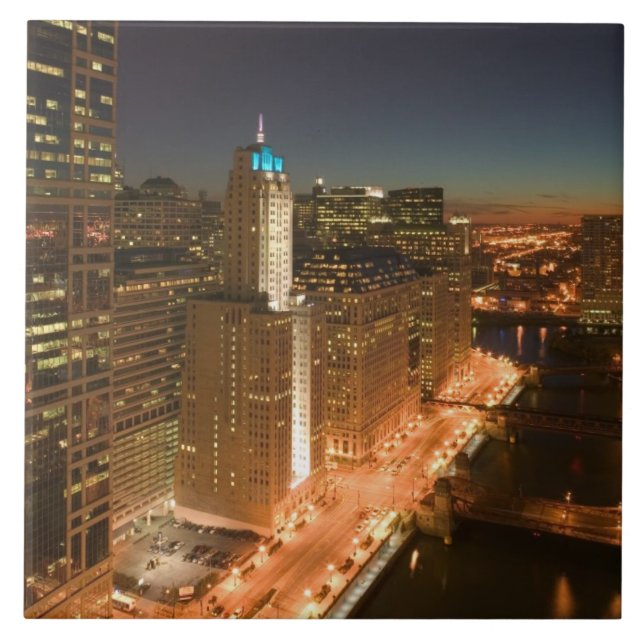 EUA, Illinois, Chicago: O loop: Edifícios (Frente)