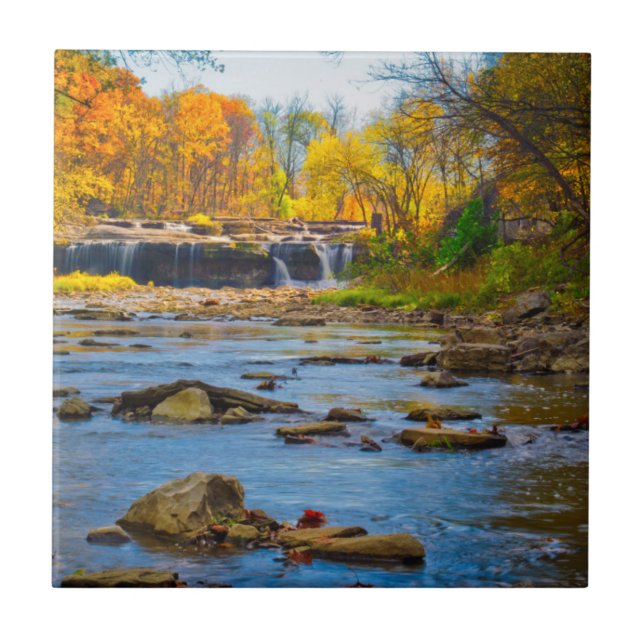 EUA, Indiana. Cataract Falls State Recreation (Frente)