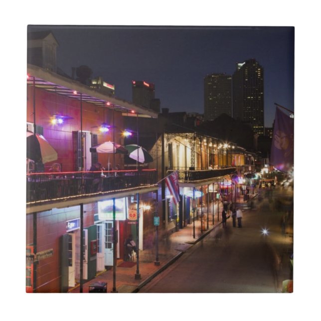 EUA, Louisiana, Nova Orleans. French Quarter (Frente)
