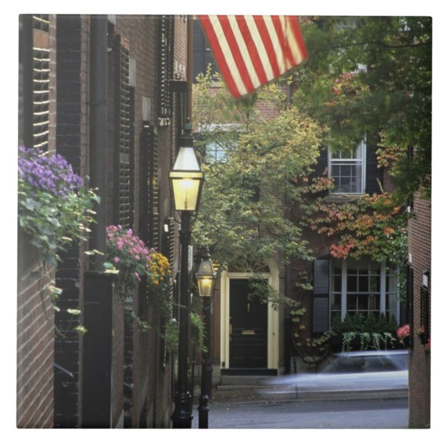 EUA, Massachusetts, Boston, monte de baliza (Frente)