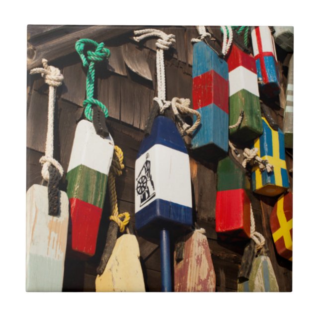 EUA, Massachusetts, Gloucester, Lobster Buoys 2 (Frente)