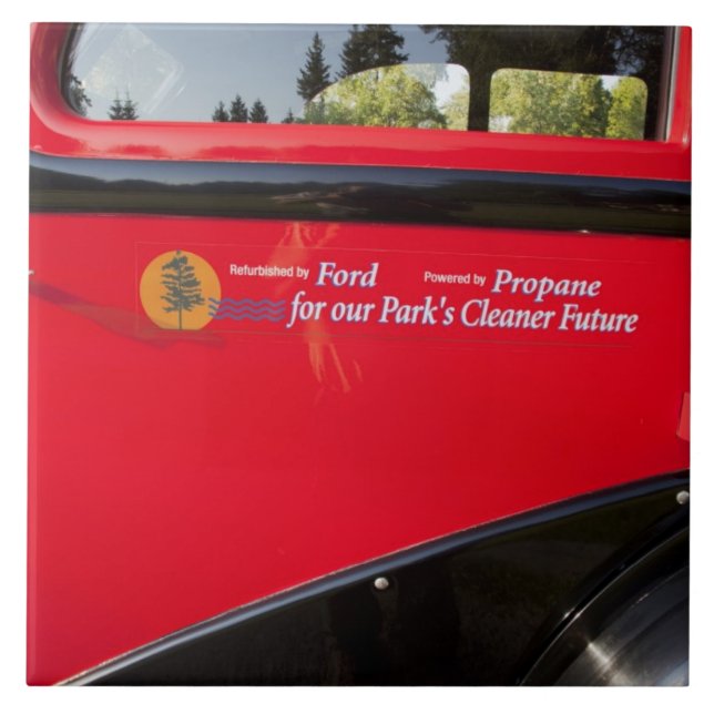 EUA, Montana, Glacier National Park, Vintage (Frente)