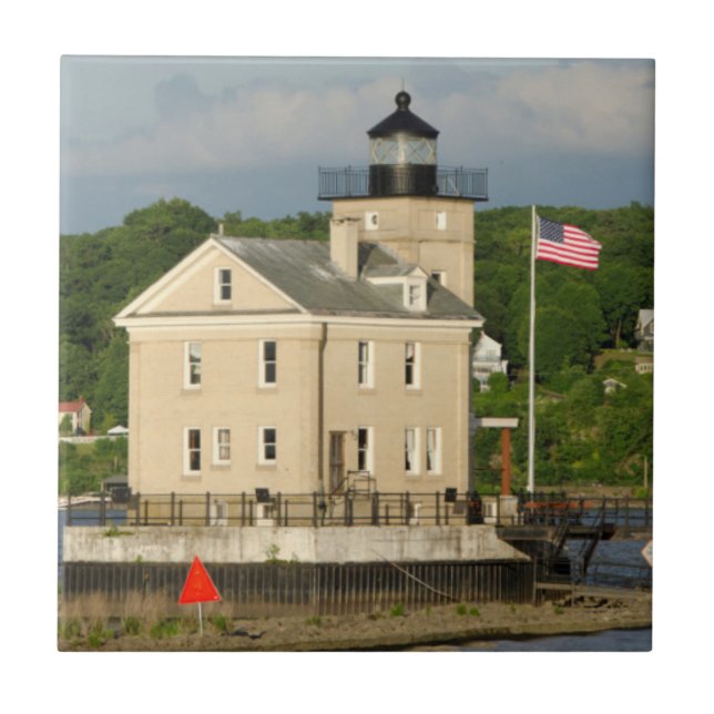 EUA, Nova York, Kingston, Rio Hudson. Rondout (Frente)