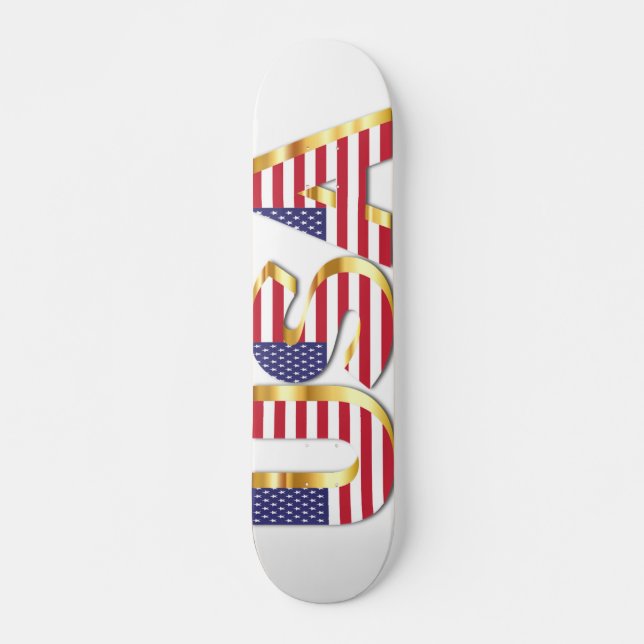 EUA Skateboard Estados Unidos da América (Frente)