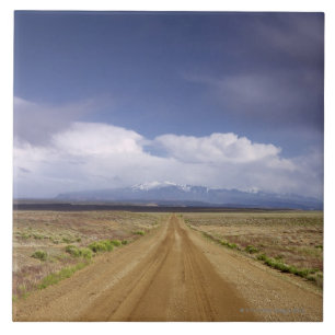 EUA, Utá, paisagem do cruzamento de estrada de