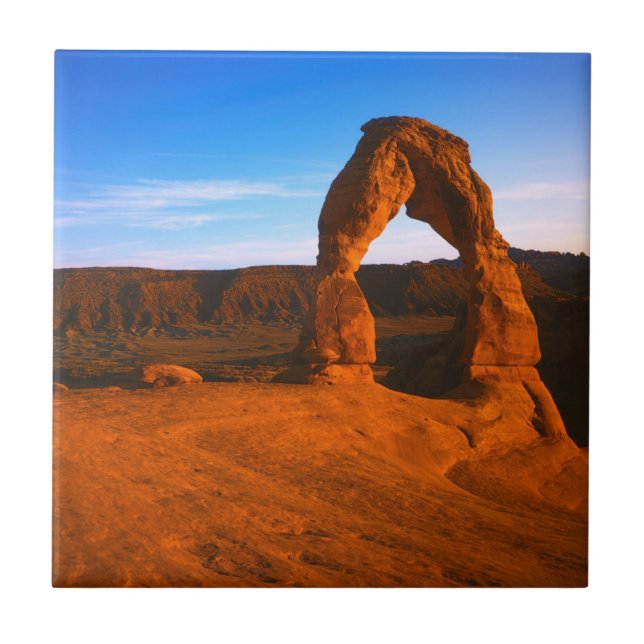 EUA, Utah, Parque Nacional dos Arcos, Arco Delicad (Frente)