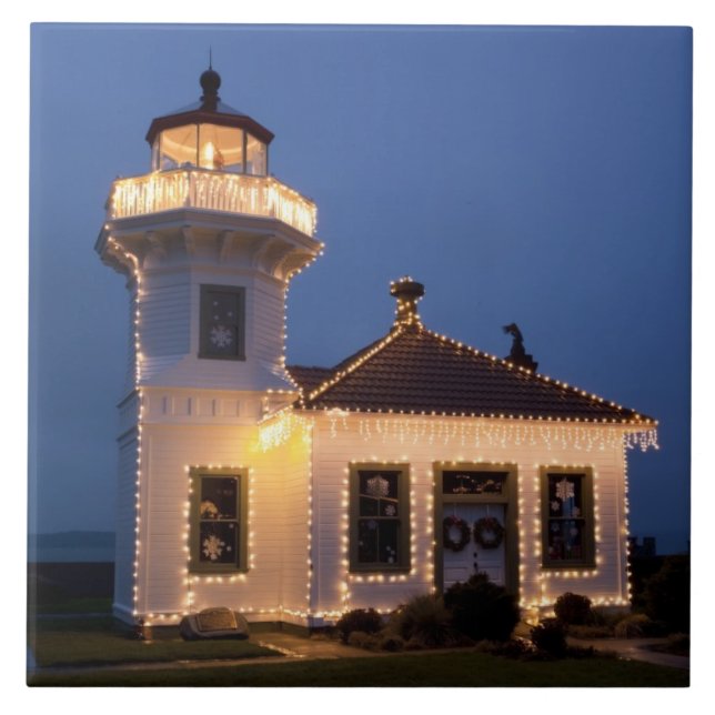 EUA, Washington, Mukilteo. Farol de Mukilteo (Frente)