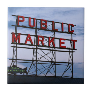EUA, Washington, Seattle, Pike Street Market