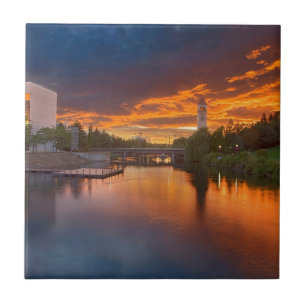 EUA, Washington, Spokane, Parque Riverfront