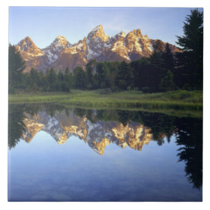 EUA, Wyoming, Parque Nacional Grand Teton. Grand