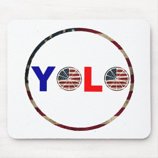 EUA YOLO Mousepad (Frente)