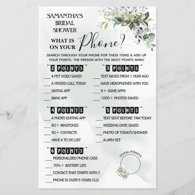 Eucalipto O que está no seu jogo bilíngue por tele (Frente)