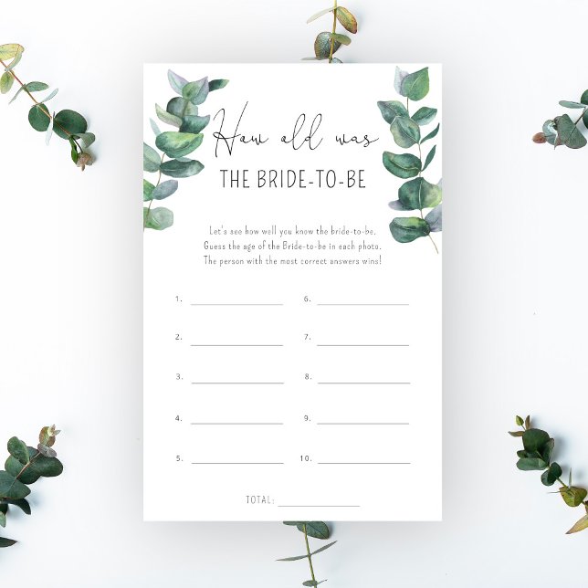 Eucalipto - Quantos anos a noiva tinha para ser (Criador carregado)