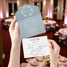 Eucalipto Russo Elegante Azul Dusty Única