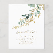 Eucalipto russo sage verde verde verde boho orçame