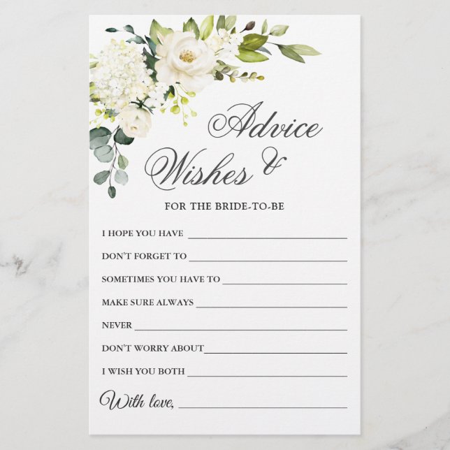 Eucalipto White Rose Elegante Deseja e Advoga (Frente)