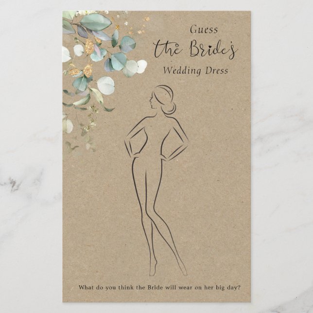 Eucalyptus Adivinha A Situação Do Jogo Do Chá de p (Frente)