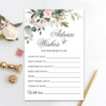 Eucalyptus aquarela desejos e placa de conselho<br><div class="desc">Eucalyptus Watercolor Deseja E Advice Card. Personalize com a noiva para ser o nome e a data do chá. Para mais personalização,  clique no link "personalizar mais". Se precisar de ajuda,  entre em contato comigo,  por favor.</div>
