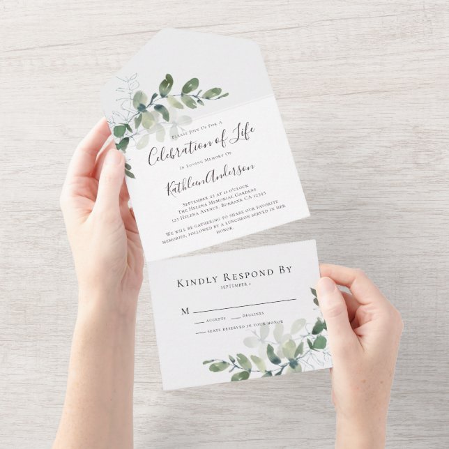 Eucalyptus Celebration of Life (Tearaway)