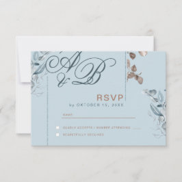 Eucalyptus Dourado Glitter - RSVP 2 de Casamento V