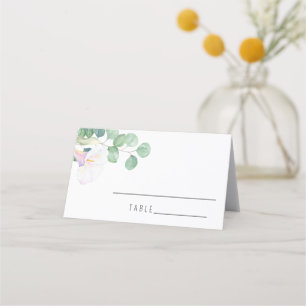 Eucalyptus e calla - Cartões de casamentos