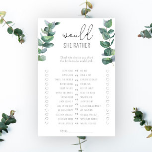 Eucalyptus - Ela poderia preferencialmente jogo de