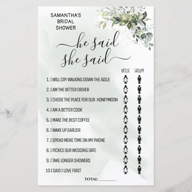 Eucalyptus Ele disse que ela disse jogo bilíngue c (Frente)