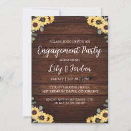 Eucalyptus em convites para festas de noivado