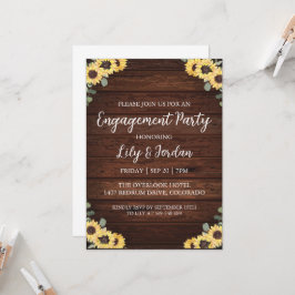 Eucalyptus em convites para festas de noivado