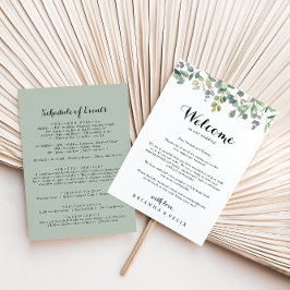 Eucalyptus Foliage Delight Carta de Boas-vindas