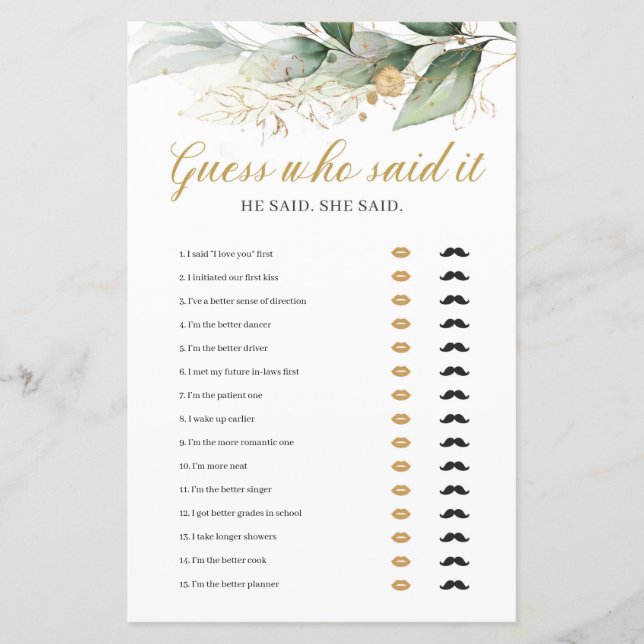 Eucalyptus ganha adivinhação de ouro que disse jog (Frente)