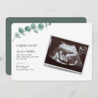 Eucalyptus Gravidez Anúncio da Revenda do Bebê