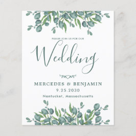 Eucalyptus Greenerescência Orçamento QR Convite de