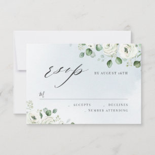 Eucalyptus greenery casamento floral RSVP
