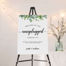 Eucalyptus Greenery Casando Sinal Desconectado