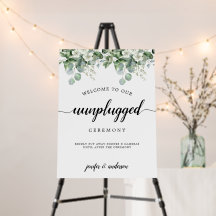 Eucalyptus Greenery Casando Sinal Desconectado