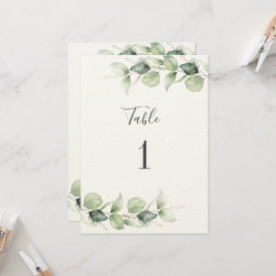 Eucalyptus Greenery Quadro Caseiro Número 1 Sentad