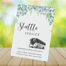 Eucalyptus Greenery Shuttle Sinal de Casamento