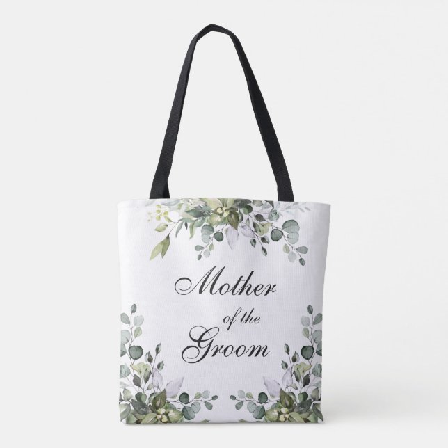 Eucalyptus Mãe do Saco de Tote Casado de Noite (Verso)