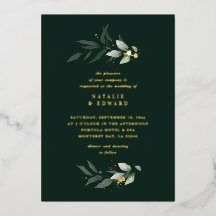 Eucalyptus moderno e elegante verde de casamento