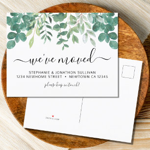 Eucalyptus Nós Mudamos o Cartão-Postal do Anúncio