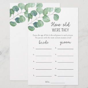 Eucalyptus Quantos anos eles tinham?