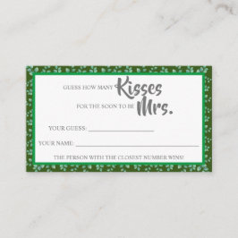 Eucalyptus quantos beijos para o cartão de Sra. Sh