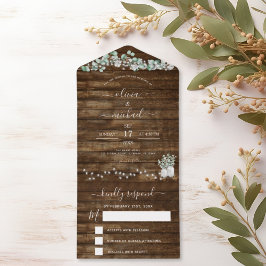 Eucalyptus Rustic WedString Lights RSVP