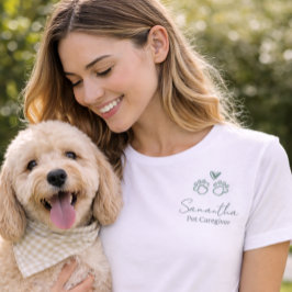 Eucalyptus Script Employee Name Business Logo 