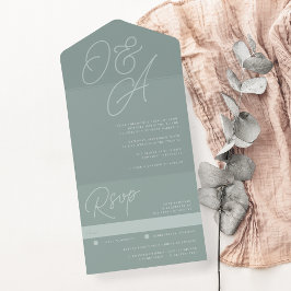 Eucalyptus | Script Watermark Monograma Wedding