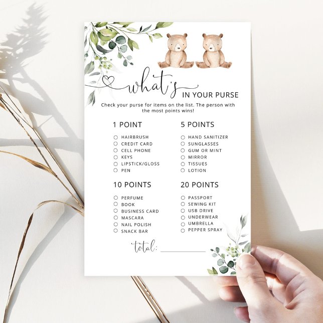 Eucalyptus ursos O que há no seu jogo de bolsa (Criador carregado)