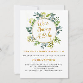 Eucalyptus, vamos ter um anúncio de bebê